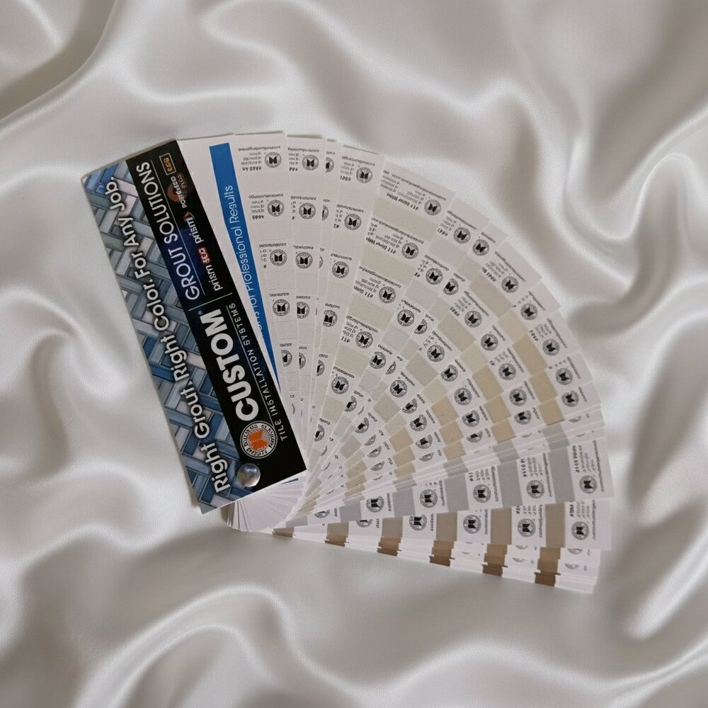 Custom Building Products Grout Solutions Color Sample Fan Deck NWOT - Picture 8 of 8
